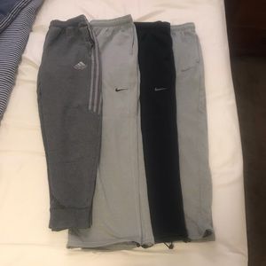 Nike and Adidas Sweatpants